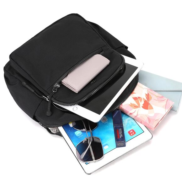 1701 Backpack Purse Nylon Bag Casual Daypack Travel Shopping Pack B Style main image 7